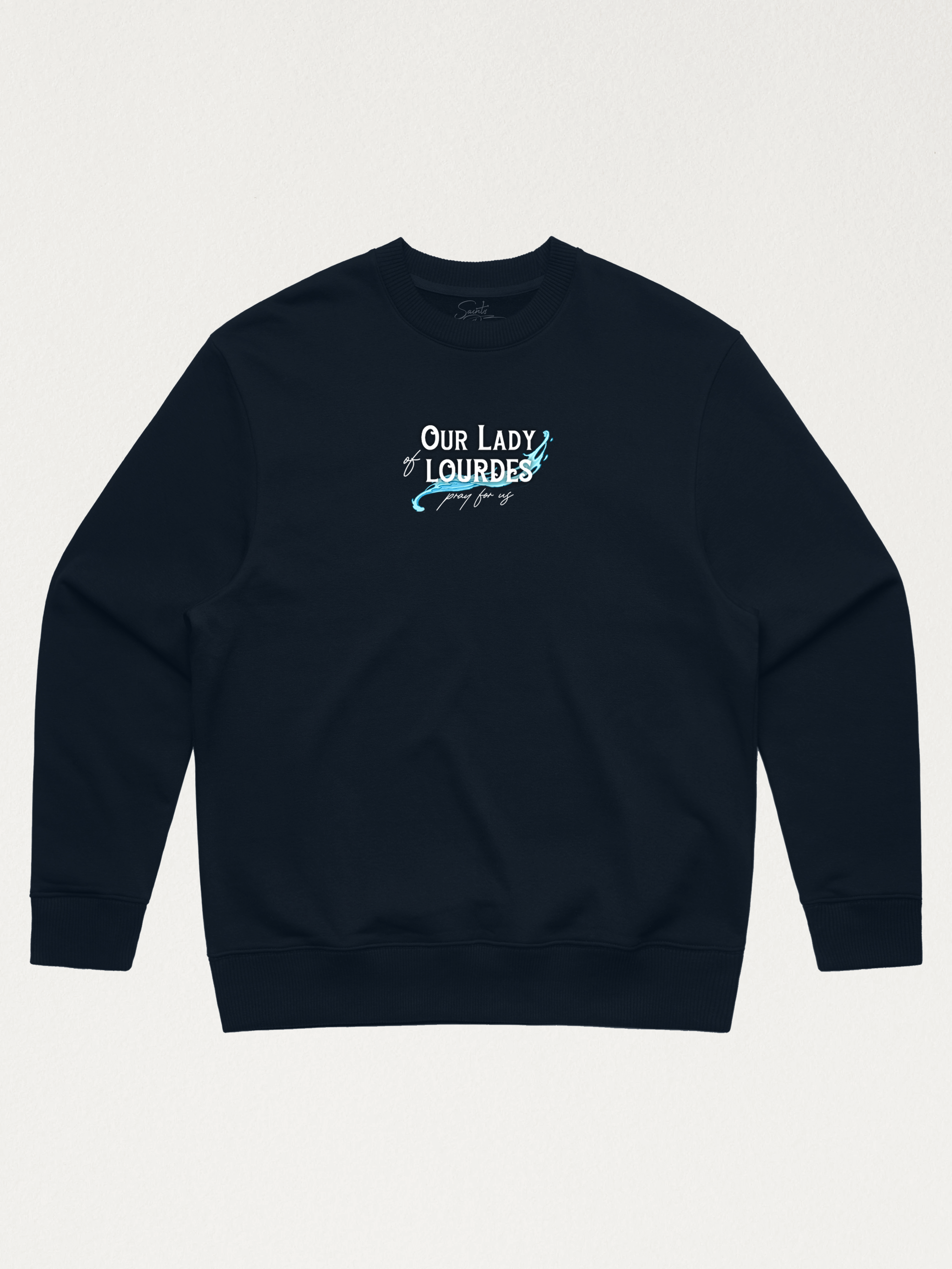 Our Lady of Lourdes | Saint Bernadette Crewneck
