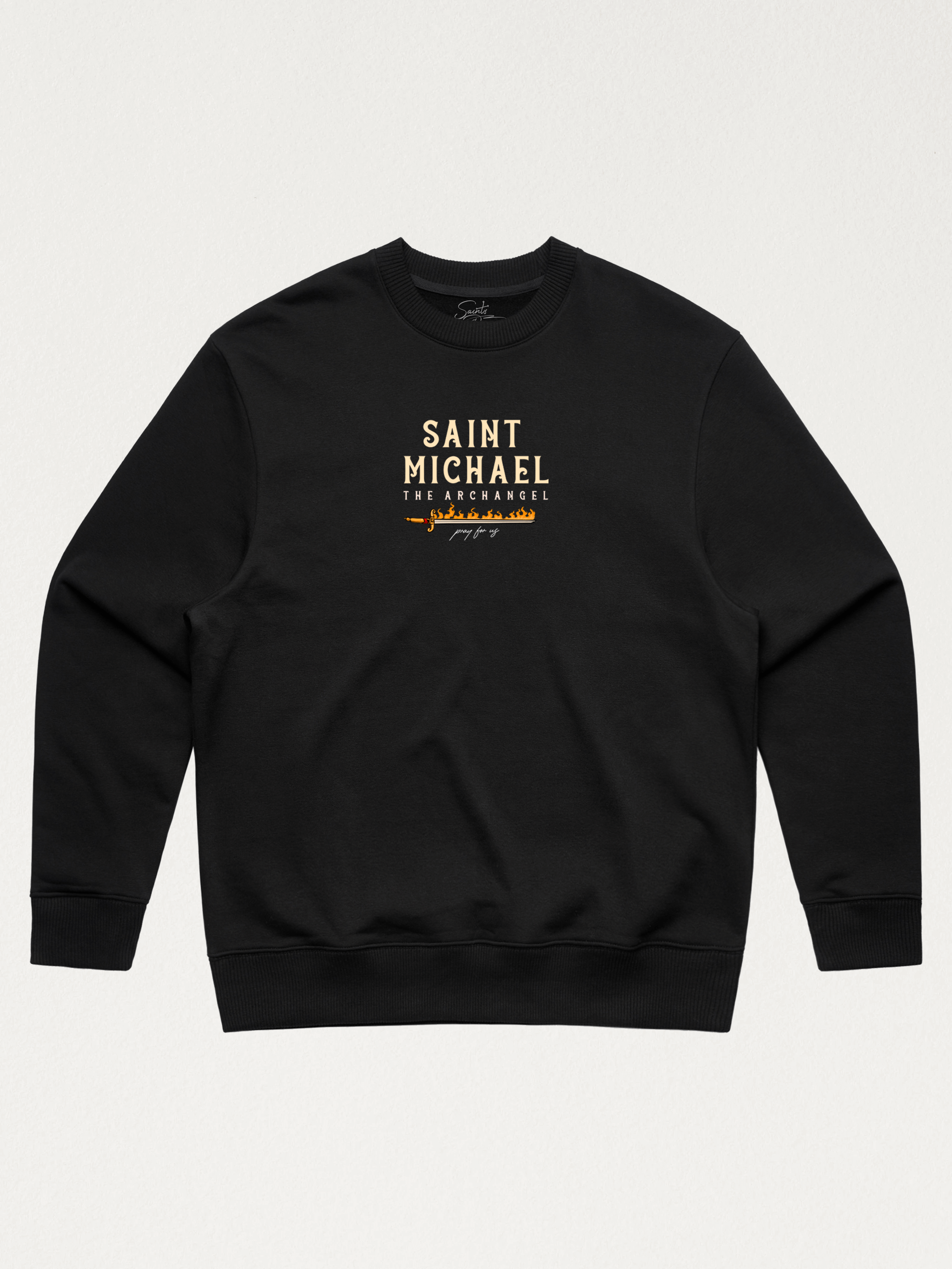 Saint Michael the Archangel Crewneck