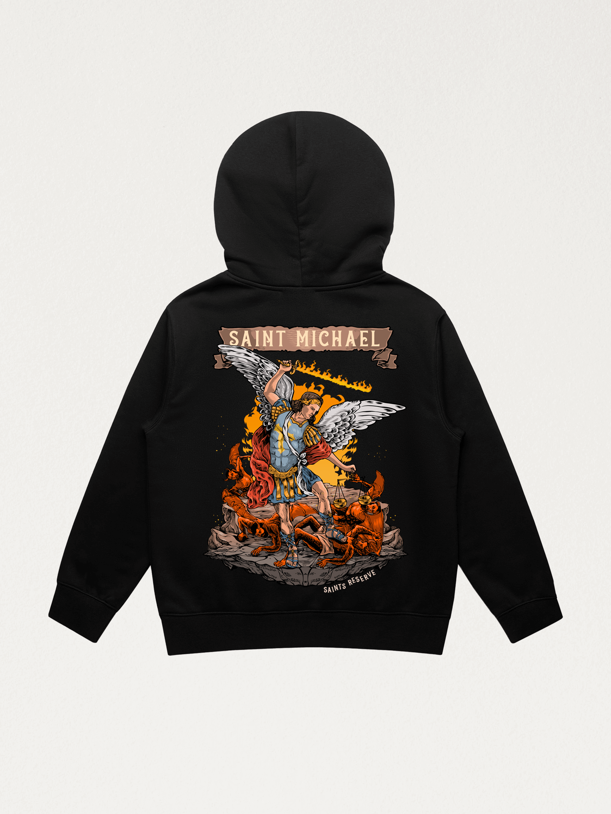 Saint Michael Kids Sweater Back
