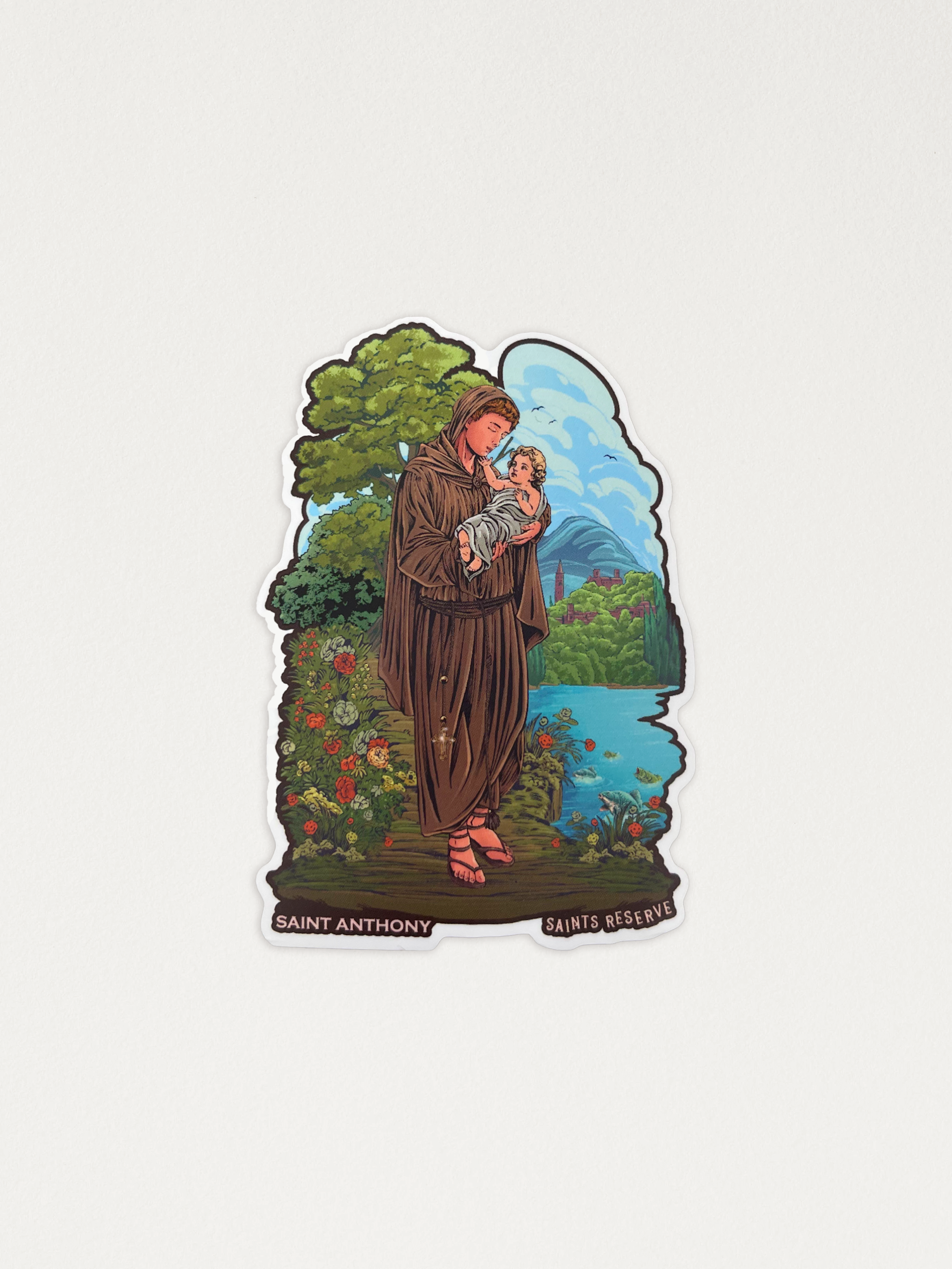 Saint Anthony Sticker